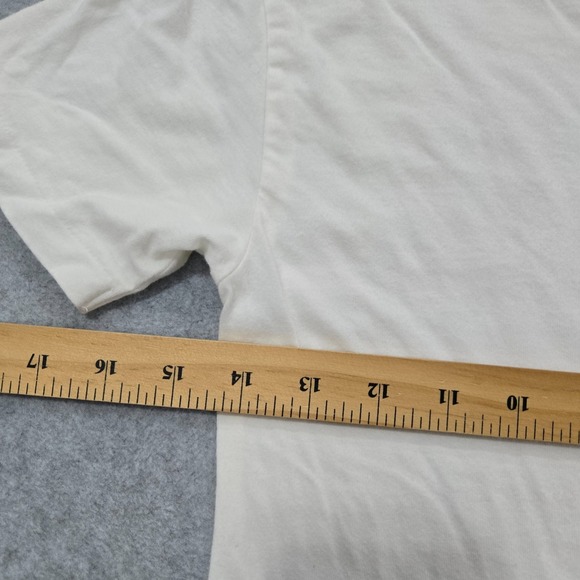 Polo Ralph Lauren T Shirt Boys Size 8 White Casual USA Flag Logo Graphic Print - Picture 8 of 11